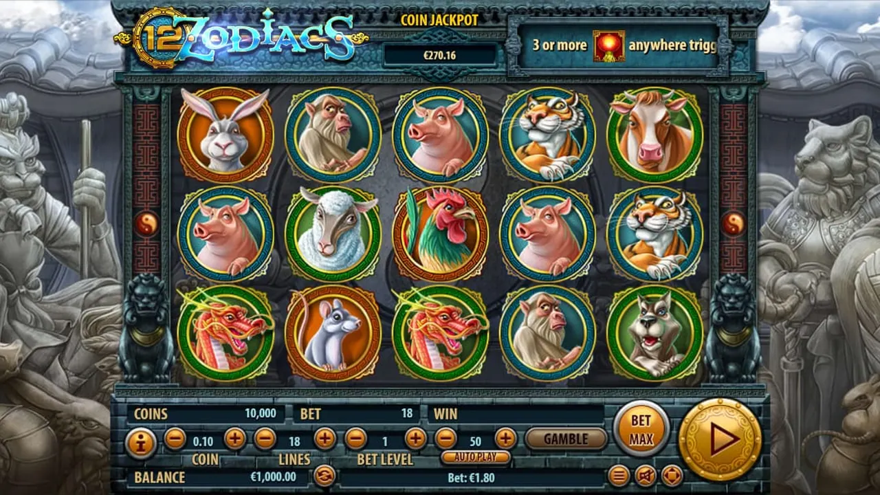 Visuel officiel de 12 Zodiacs (Habanero)