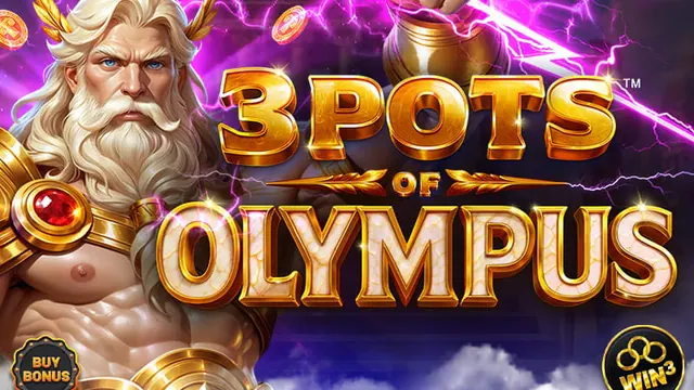 3 Pots of Olympus, machines à sous Betsoft