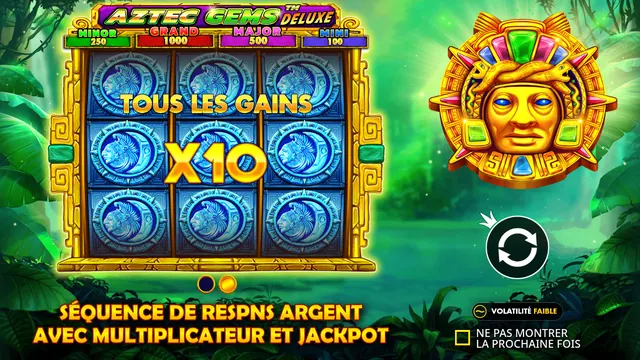 Aztec Gems Deluxe : écran de jeu n°2