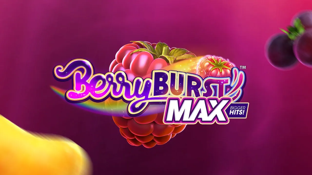 Visuel officiel de Berryburst MAX (NetEnt)