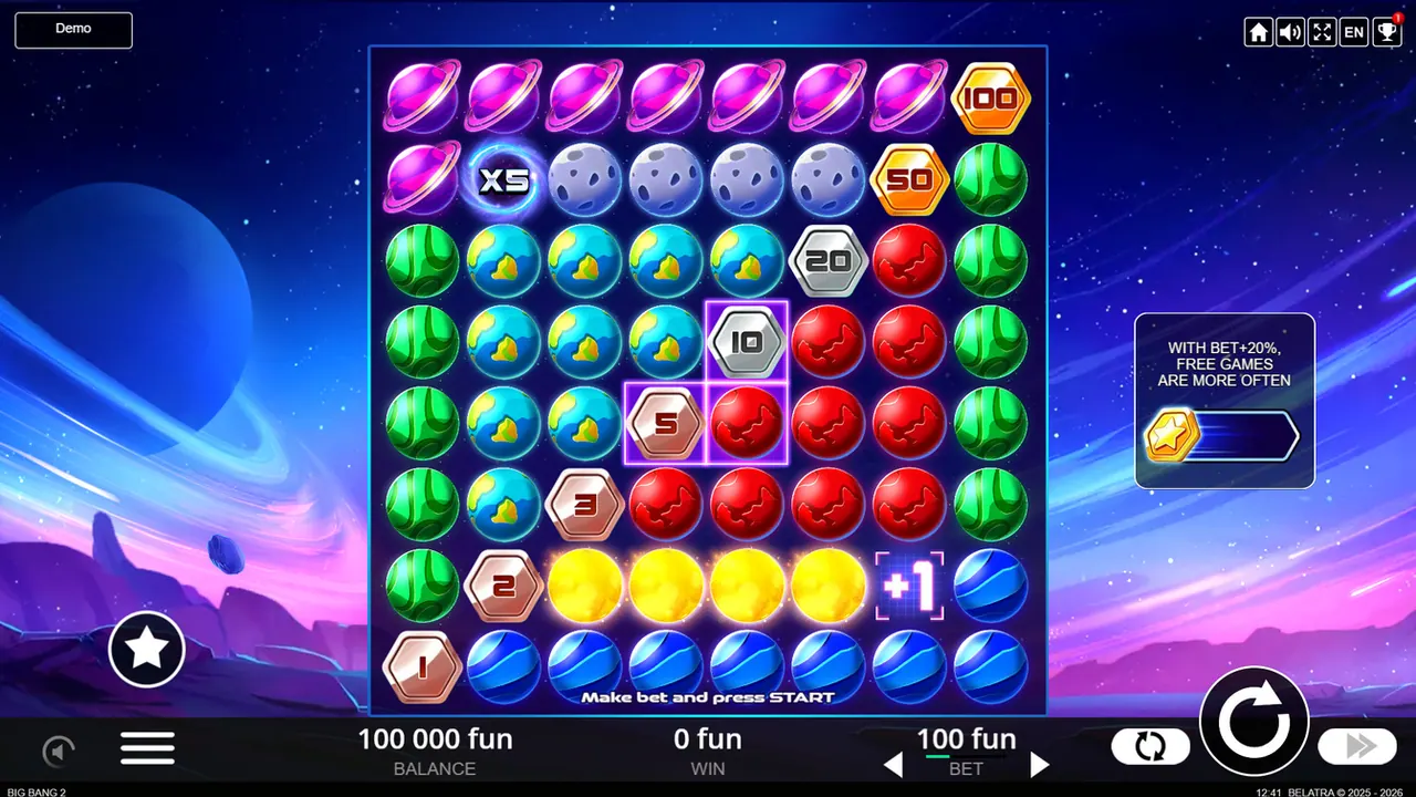 Visuel officiel de Big Bang 2 (Belatra Games)