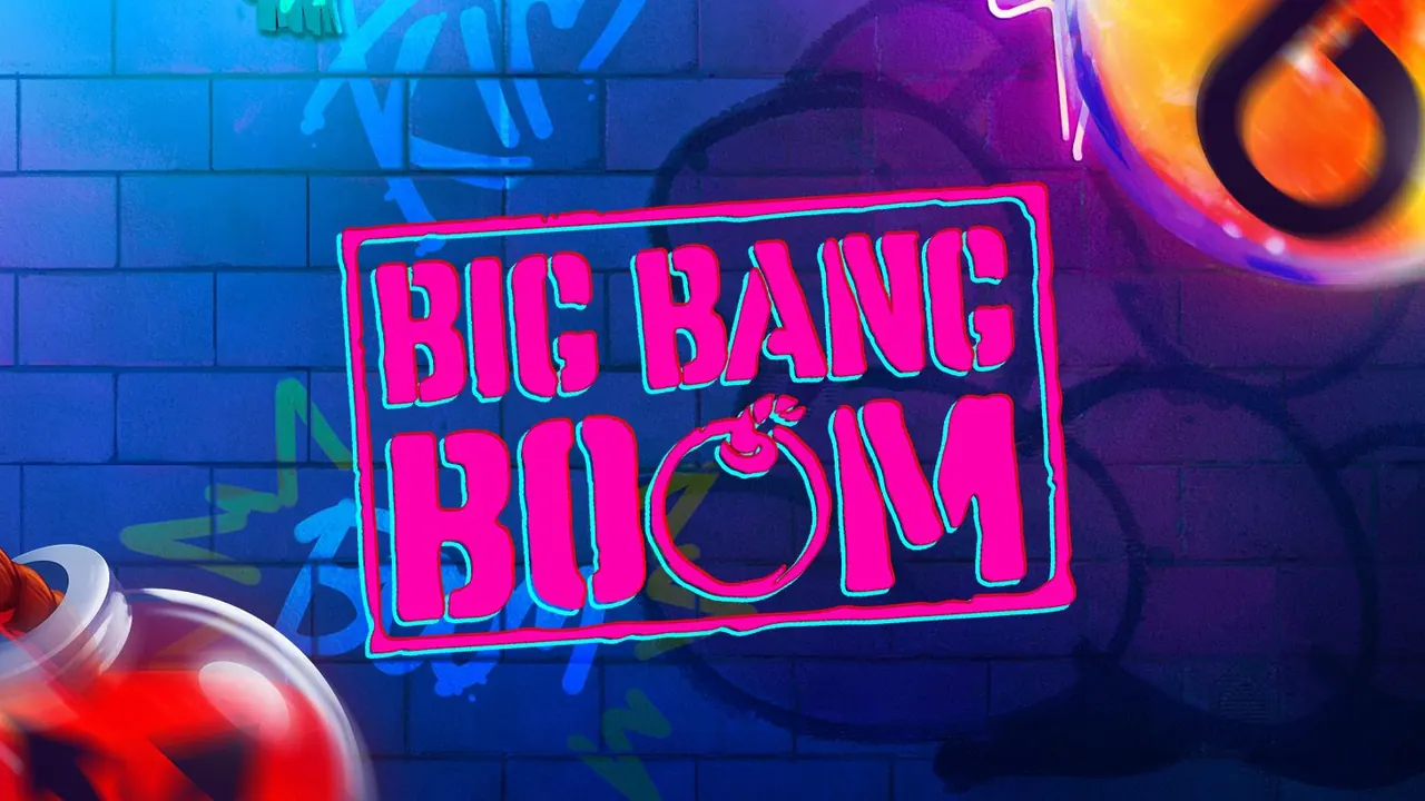 Visuel officiel de Big Bang Boom (NetEnt)