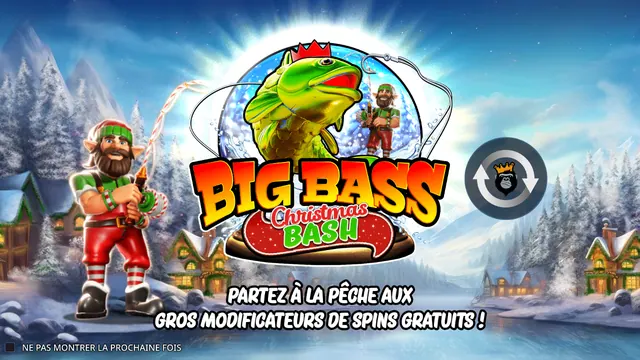 Big Bass Christmas Bash, machines à sous Noël et hiver