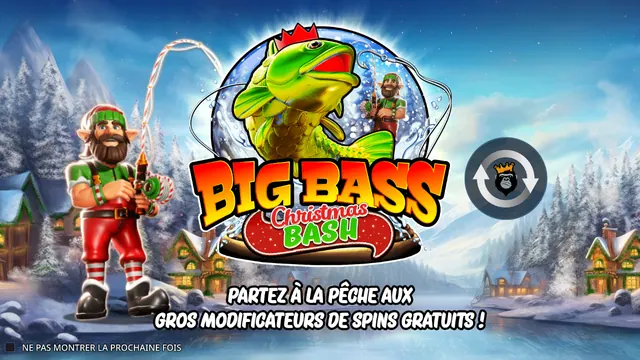 Big Bass Christmas Bash : écran de jeu n°2