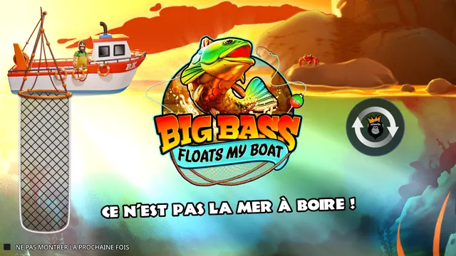 Big Bass Floats My Boat : écran de jeu n°2