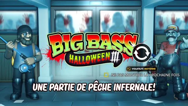 Big Bass Halloween 3 : écran de jeu n°2