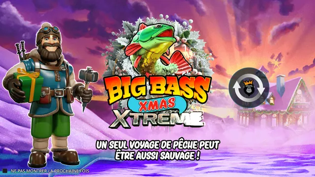 Big Bass Xmas Extreme, machines à sous Noël et hiver