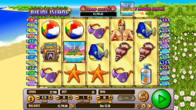 Bikini Island, machines à sous Habanero