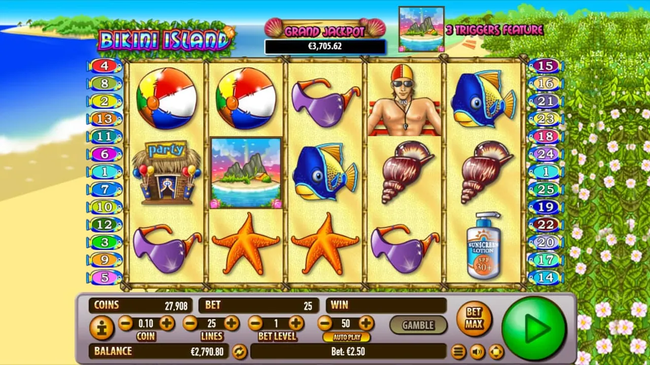 Visuel officiel de Bikini Island (Habanero)