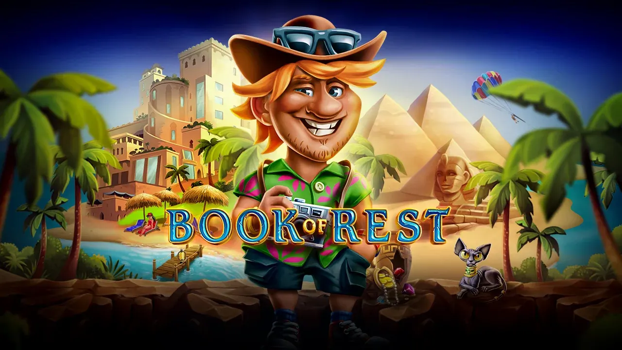 Visuel officiel de Book of Rest (Evoplay)