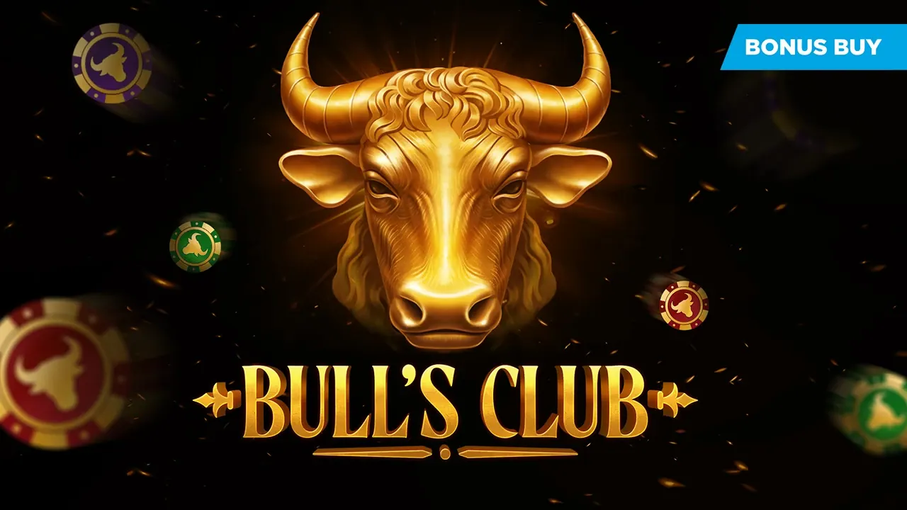 Visuel officiel de Bull’s Club (Evoplay)