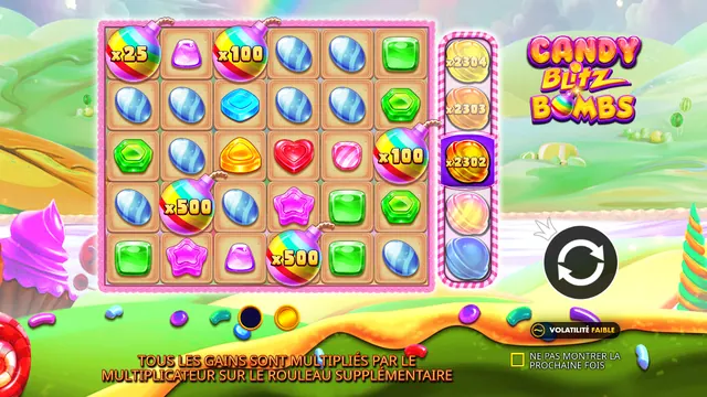 Candy Blitz Bombs : écran de jeu n°2