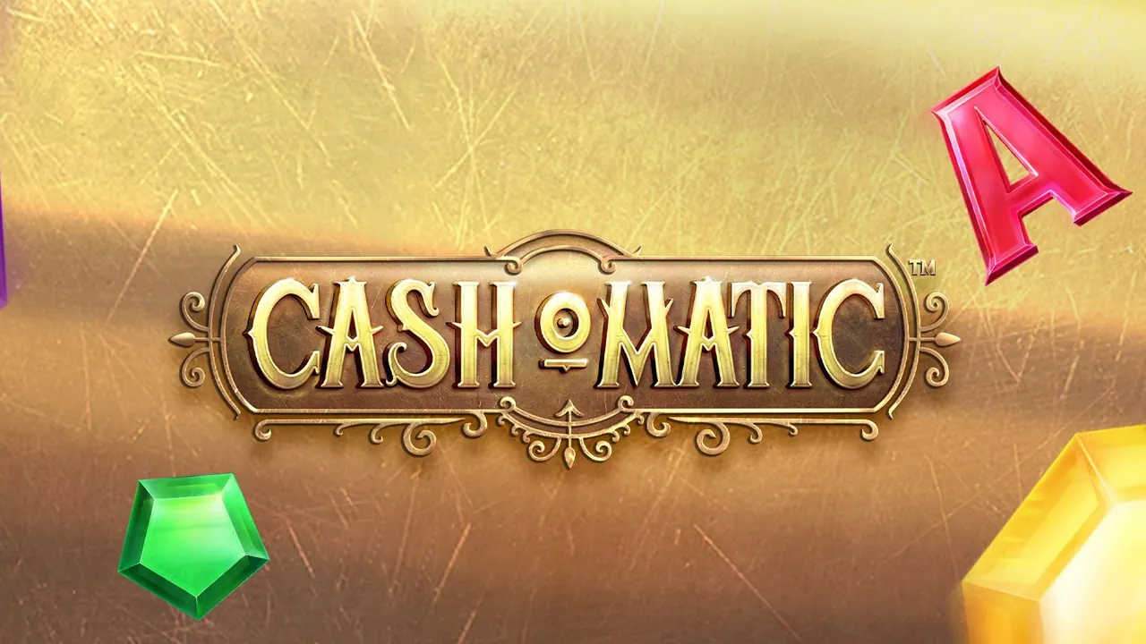 Visuel officiel de Cashomatic (NetEnt)