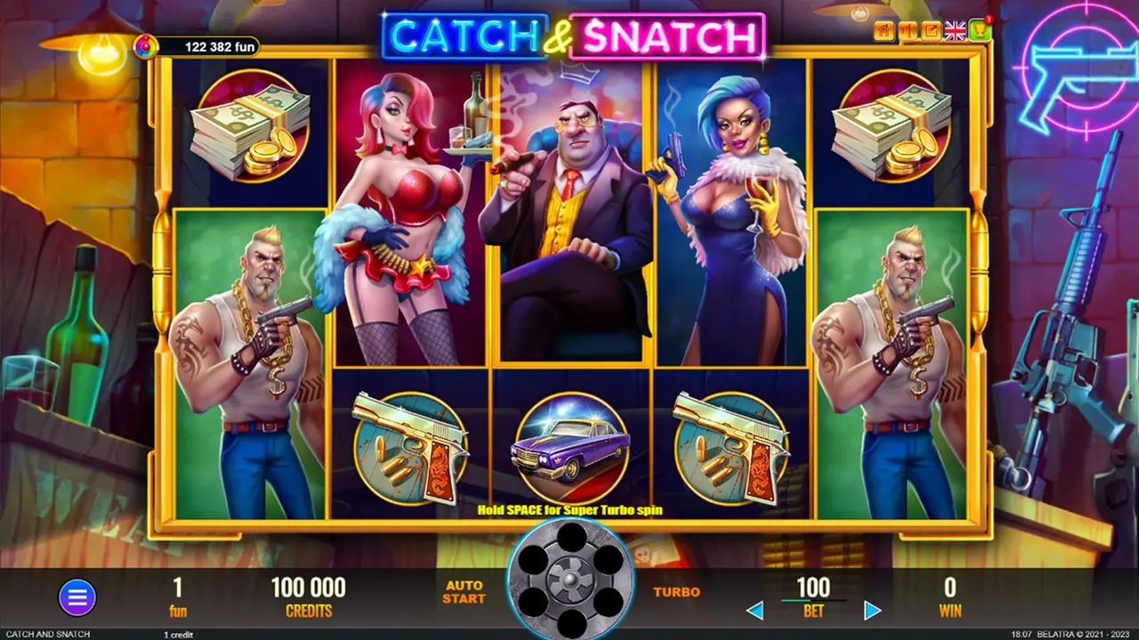 Visuel officiel de Catch & Snatch (Belatra Games)