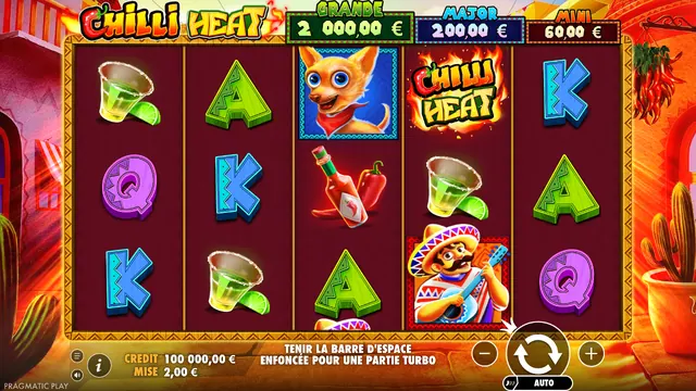 Chilli Heat : écran de jeu n°2