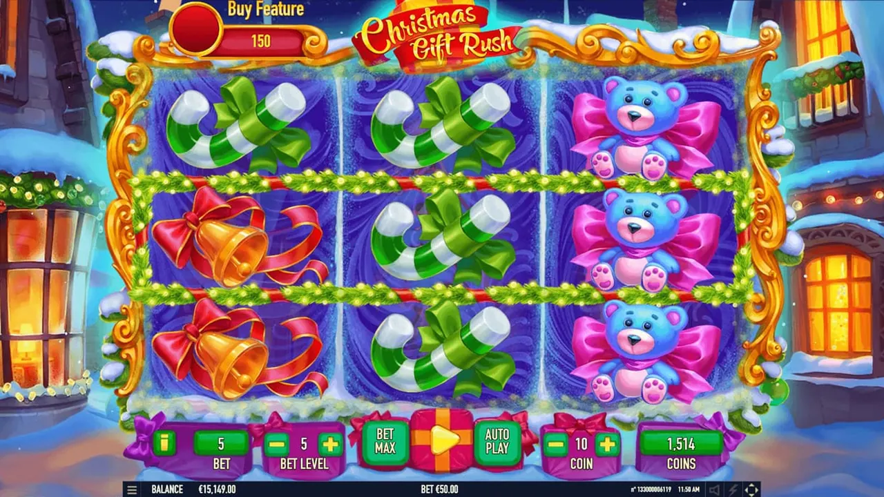 Visuel officiel de Christmas Gift Rush (Habanero)