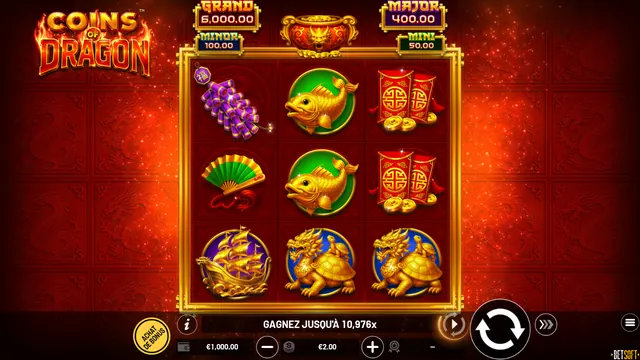 Coins of Dragon - Hold & Win : écran de jeu n°2