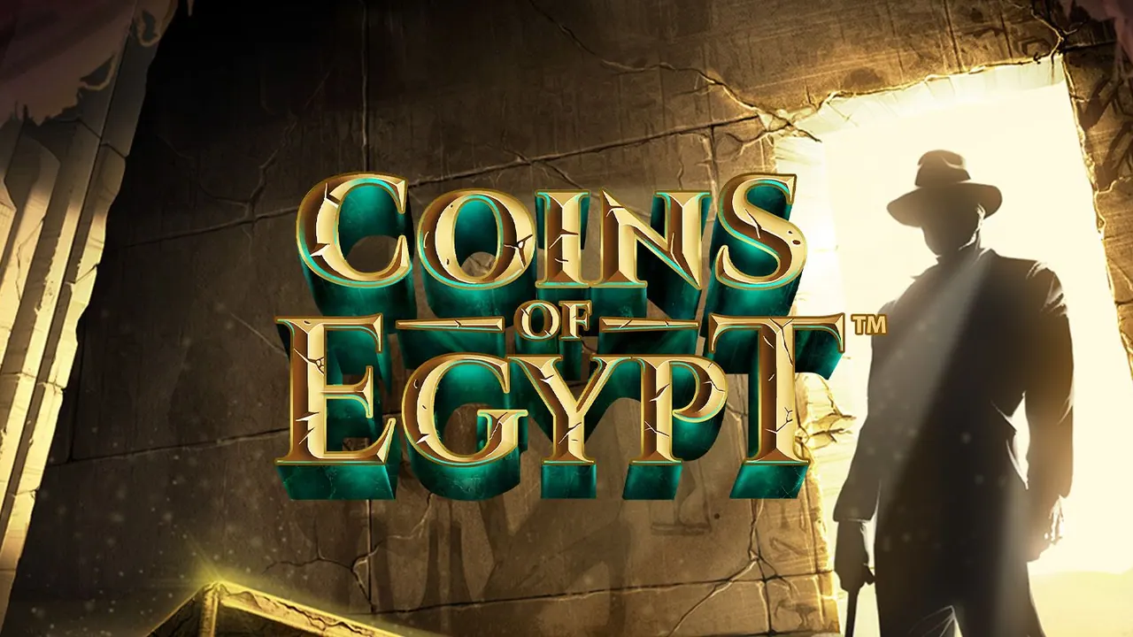 Visuel officiel de Coins of Egypt (NetEnt)
