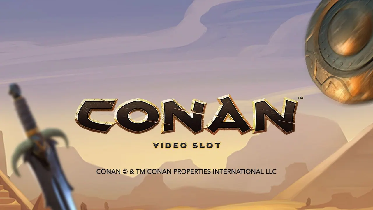 Visuel officiel de Conan (NetEnt)