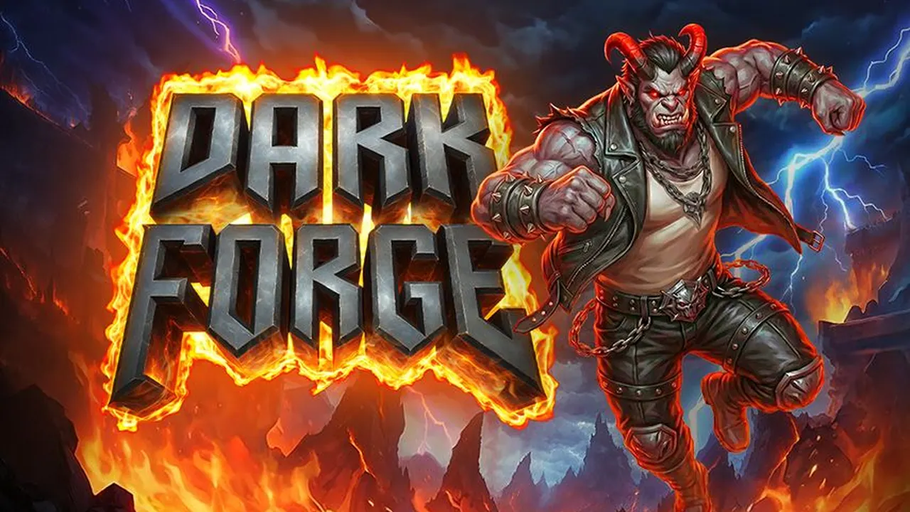Visuel officiel de Dark Forge (Slotmill)