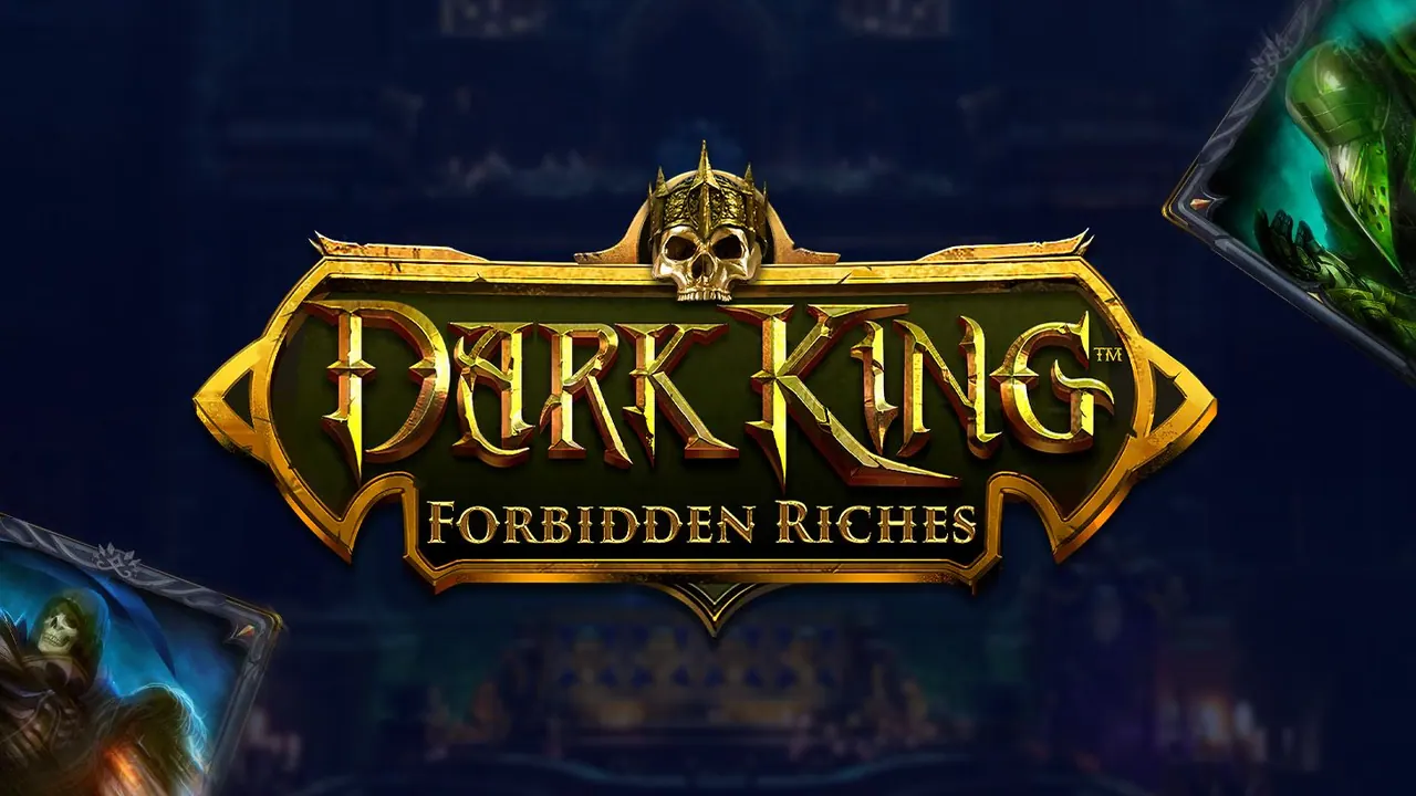 Visuel officiel de Dark King: Forbidden Riches (NetEnt)