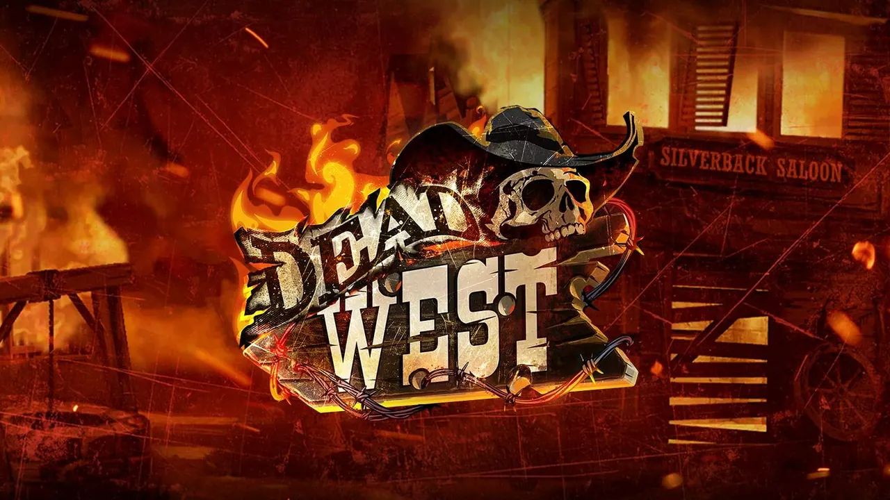 Visuel officiel de Dead West (NetEnt)