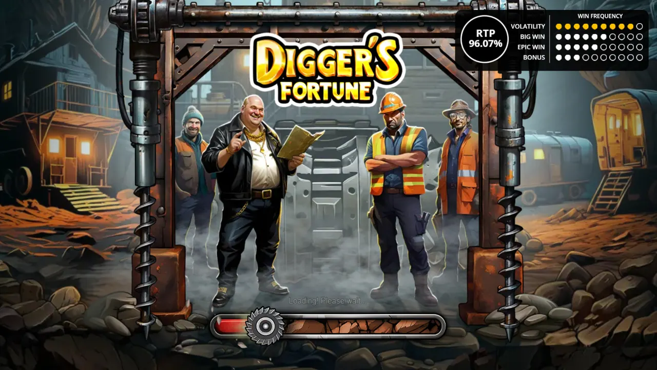 Visuel officiel de Digger's Fortune (Belatra Games)
