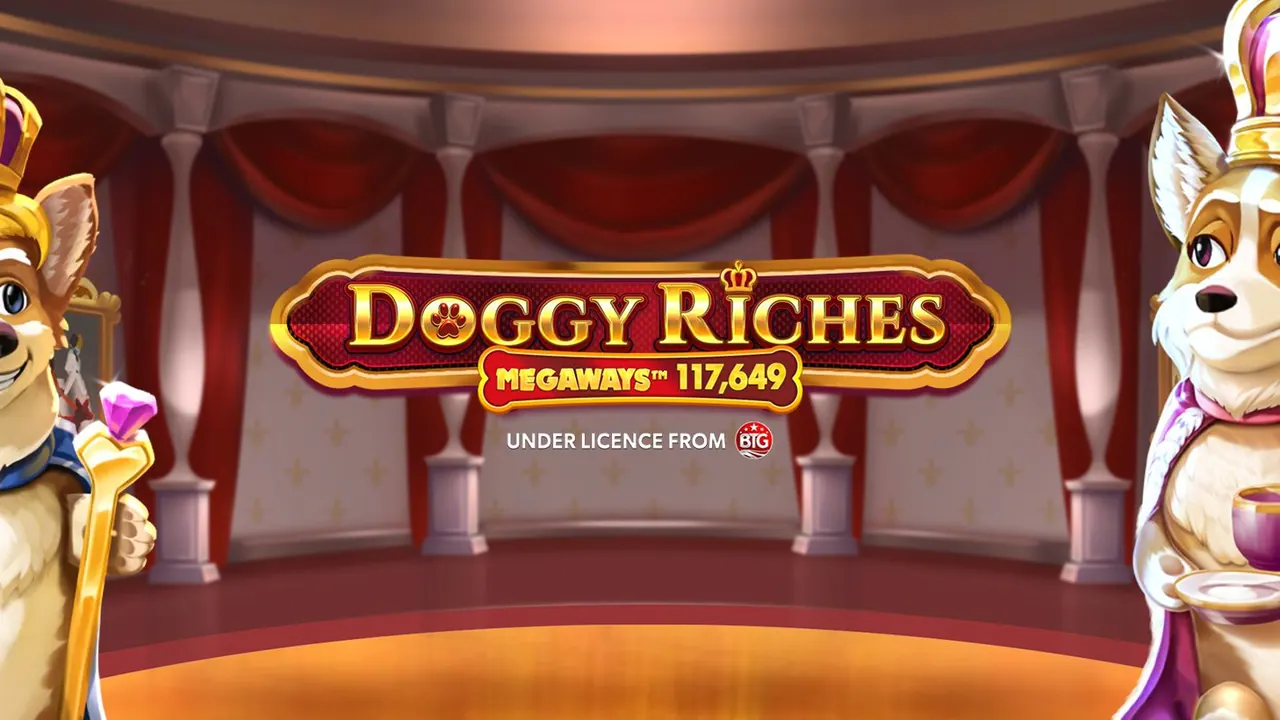 Visuel officiel de Doggy Riches Megaways (Red Tiger)