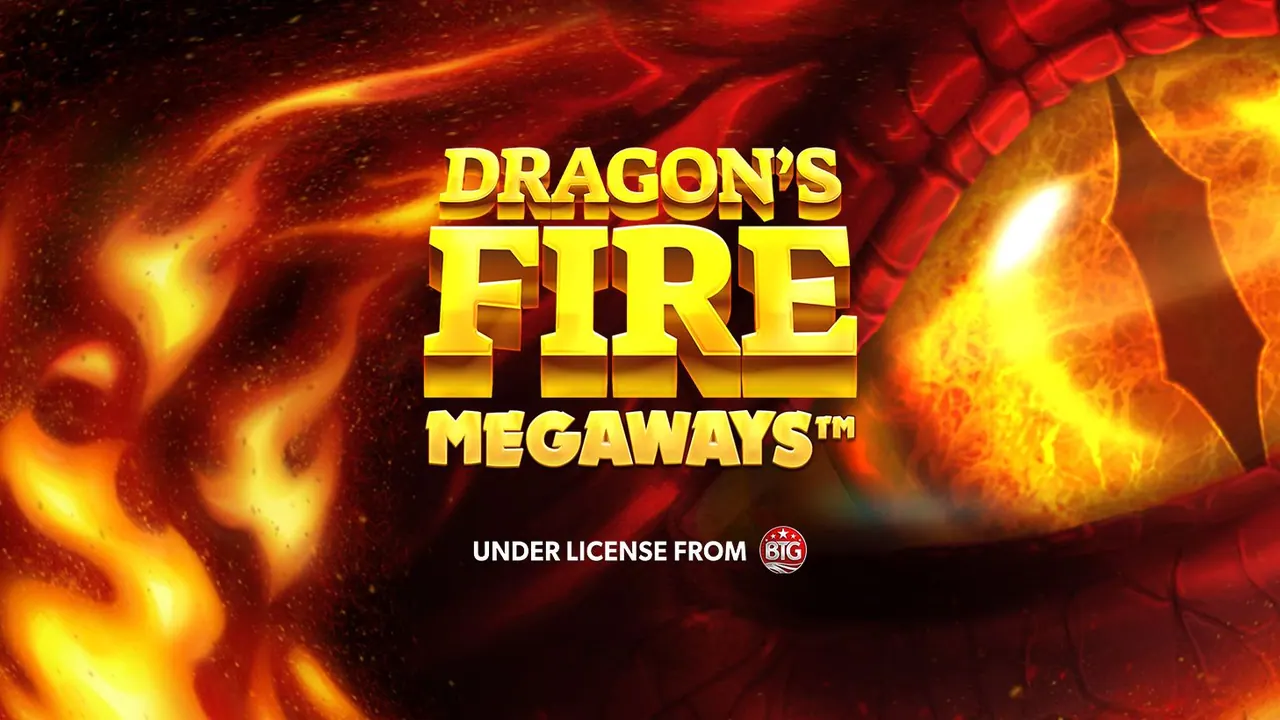 Visuel officiel de Dragon's Fire Megaways (Red Tiger)