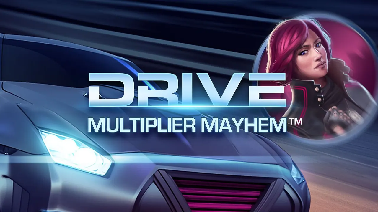 Visuel officiel de Drive: Multiplier Mayhem (NetEnt)