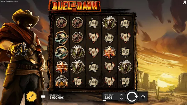 Duel at Dawn : écran de jeu n°2