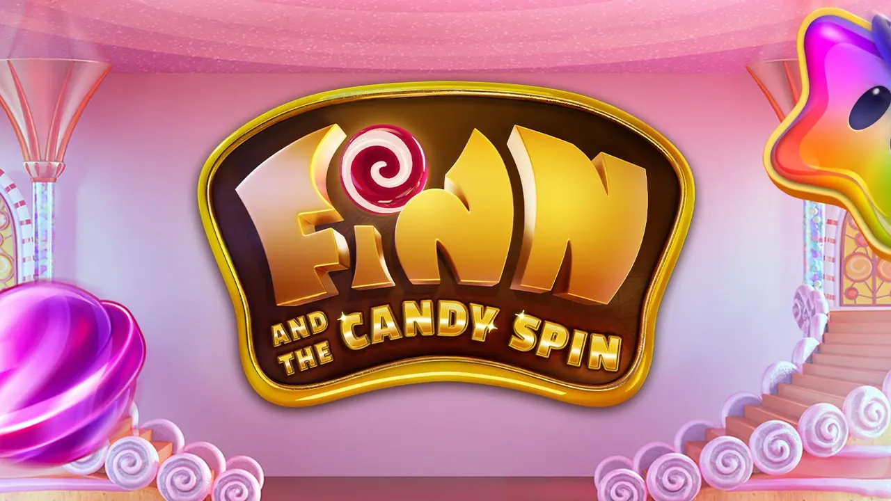 Visuel officiel de Finn and the Candy Spin (NetEnt)