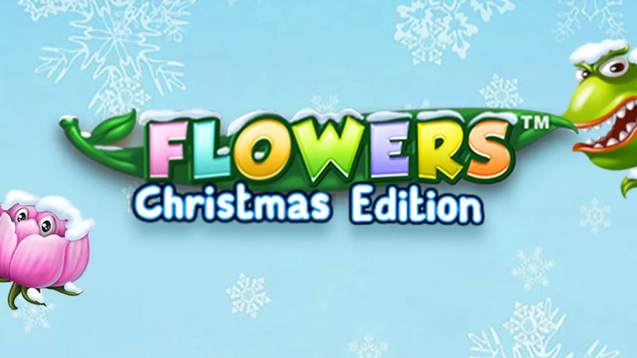Visuel officiel de Flowers Christmas (NetEnt)