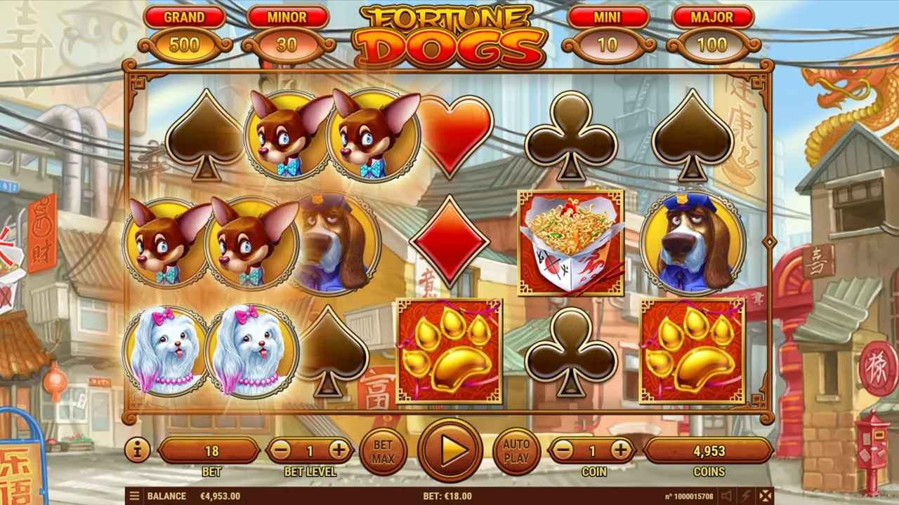 Visuel officiel de Fortune Dogs (Habanero)