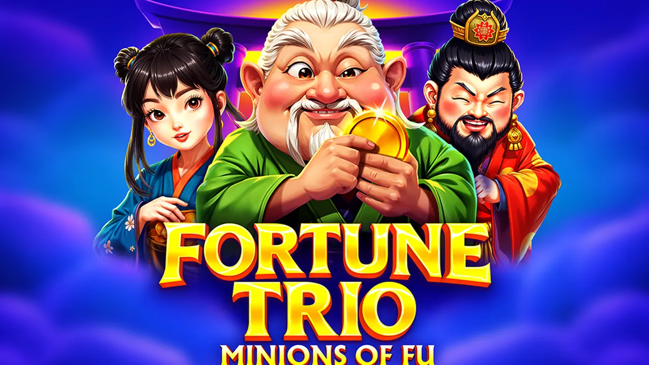 Visuel officiel de Fortune Trio: Minions Of Fu (BGaming)