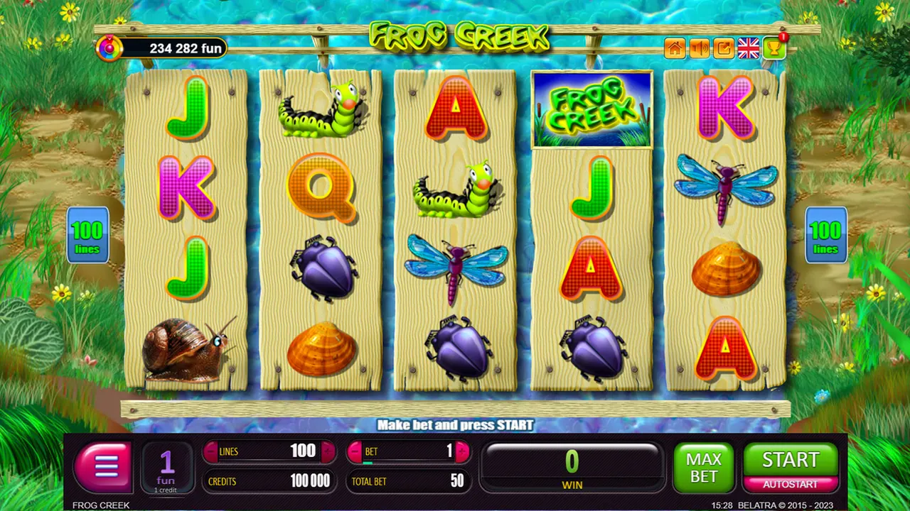 Visuel officiel de Frog Creek (Belatra Games)