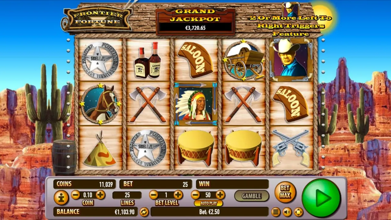 Visuel officiel de Frontier Fortune (Habanero)