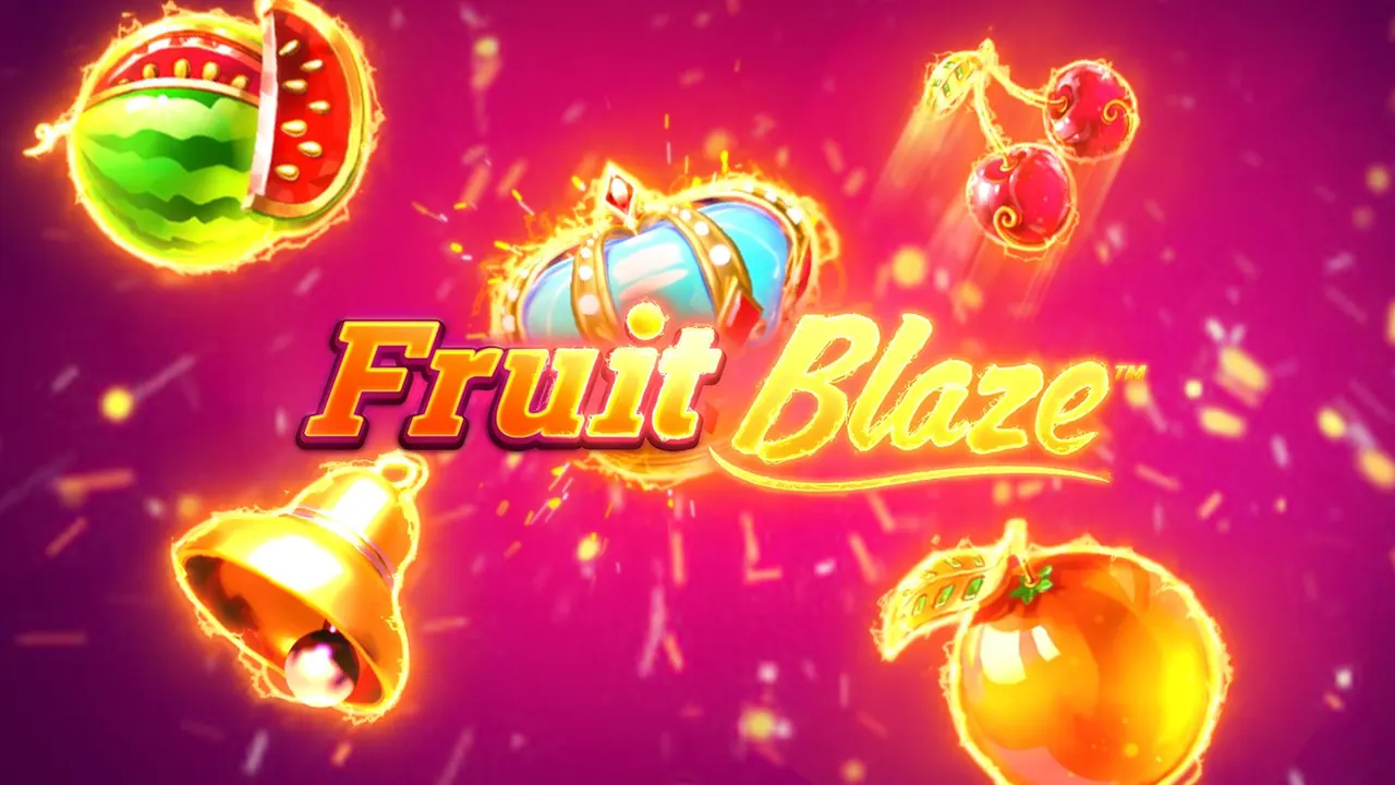 Visuel officiel de Fruit Blaze (NetEnt)