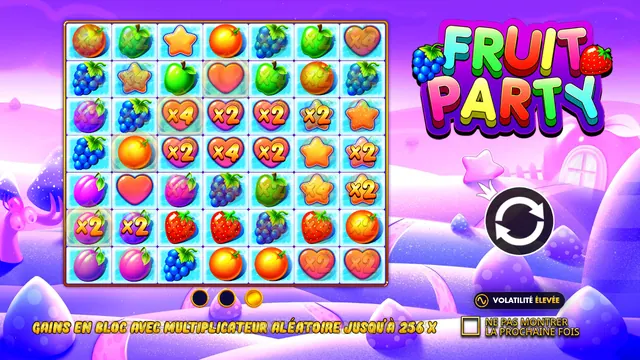 Fruit Party : écran de jeu n°2