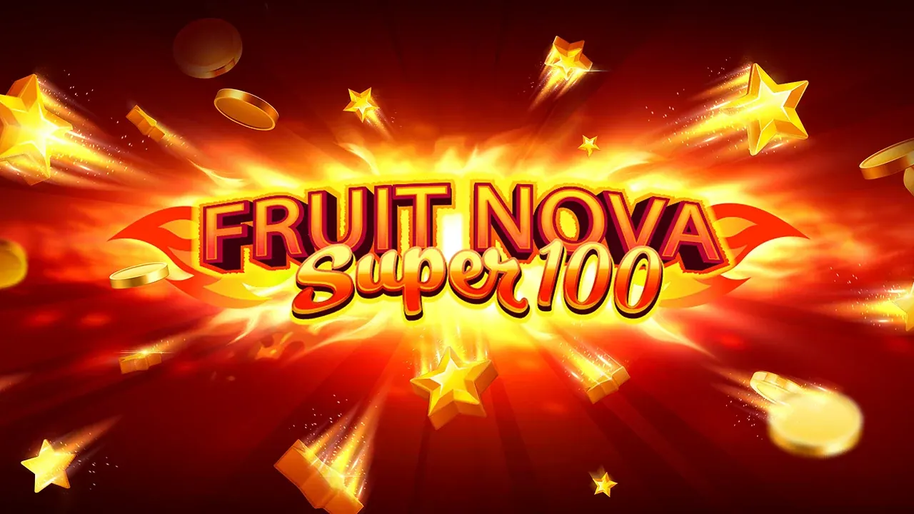 Visuel officiel de Fruit Super Nova 100 (Evoplay)