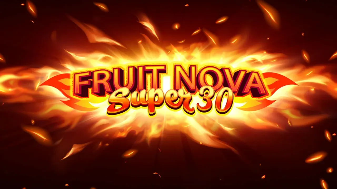 Visuel officiel de Fruit Super Nova 30 (Evoplay)