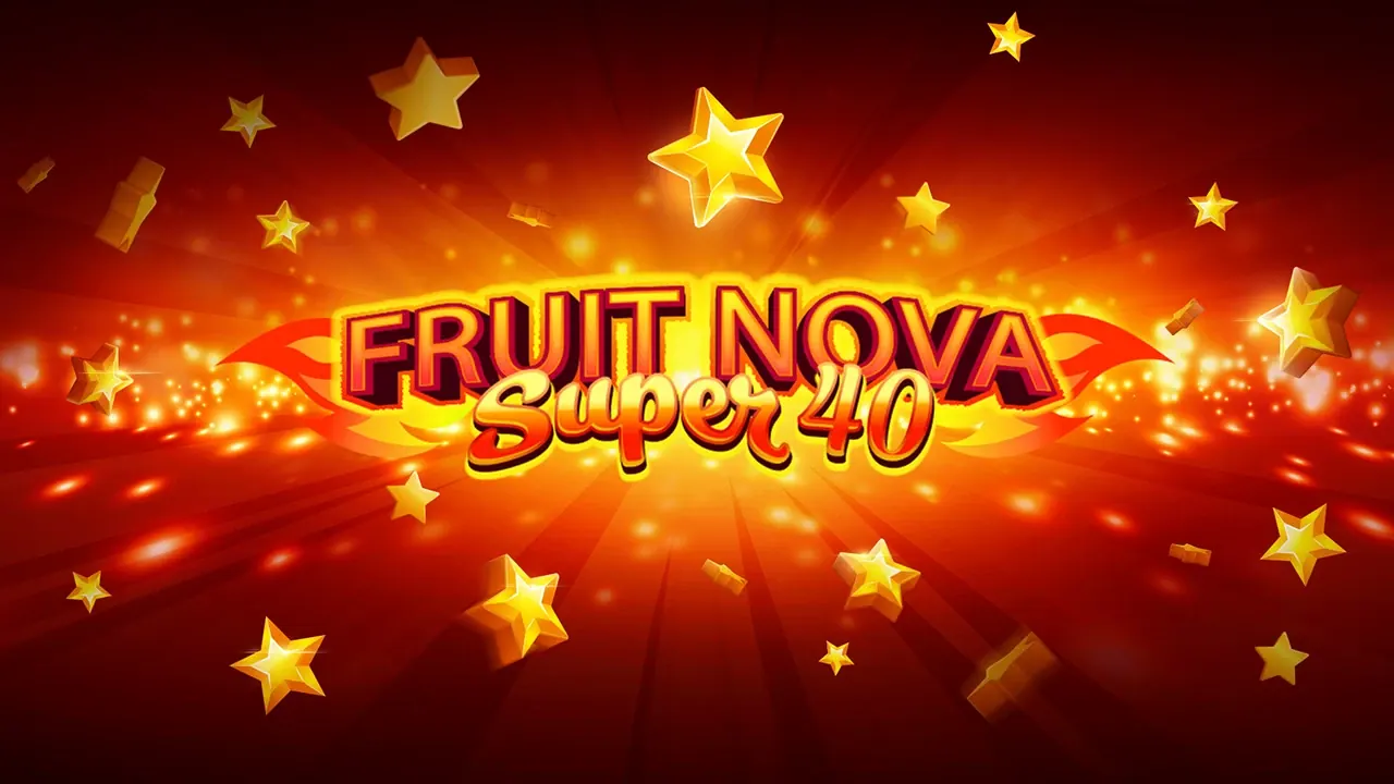 Visuel officiel de Fruit Super Nova 40 (Evoplay)