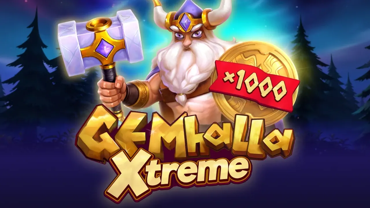Visuel officiel de Gemhalla X-mas (BGaming)