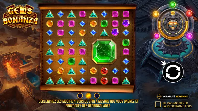 Gems Bonanza, machines à sous pierres précieuses