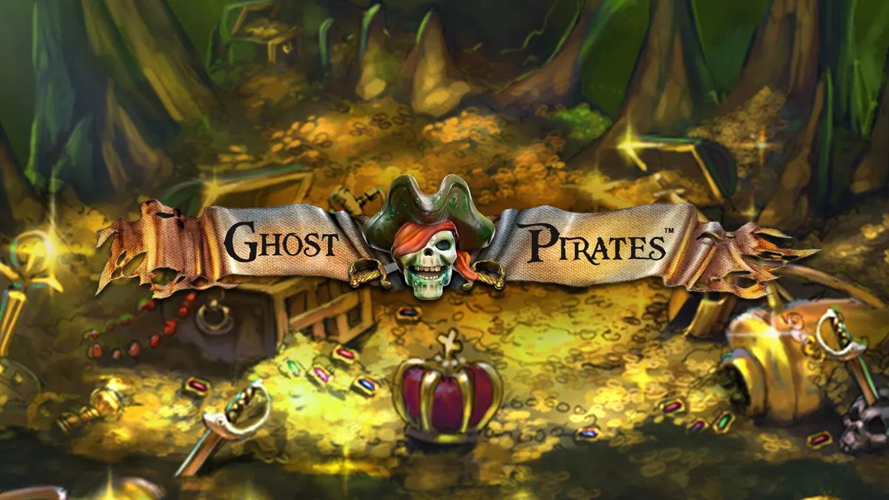 Visuel officiel de Ghost Pirates (NetEnt)