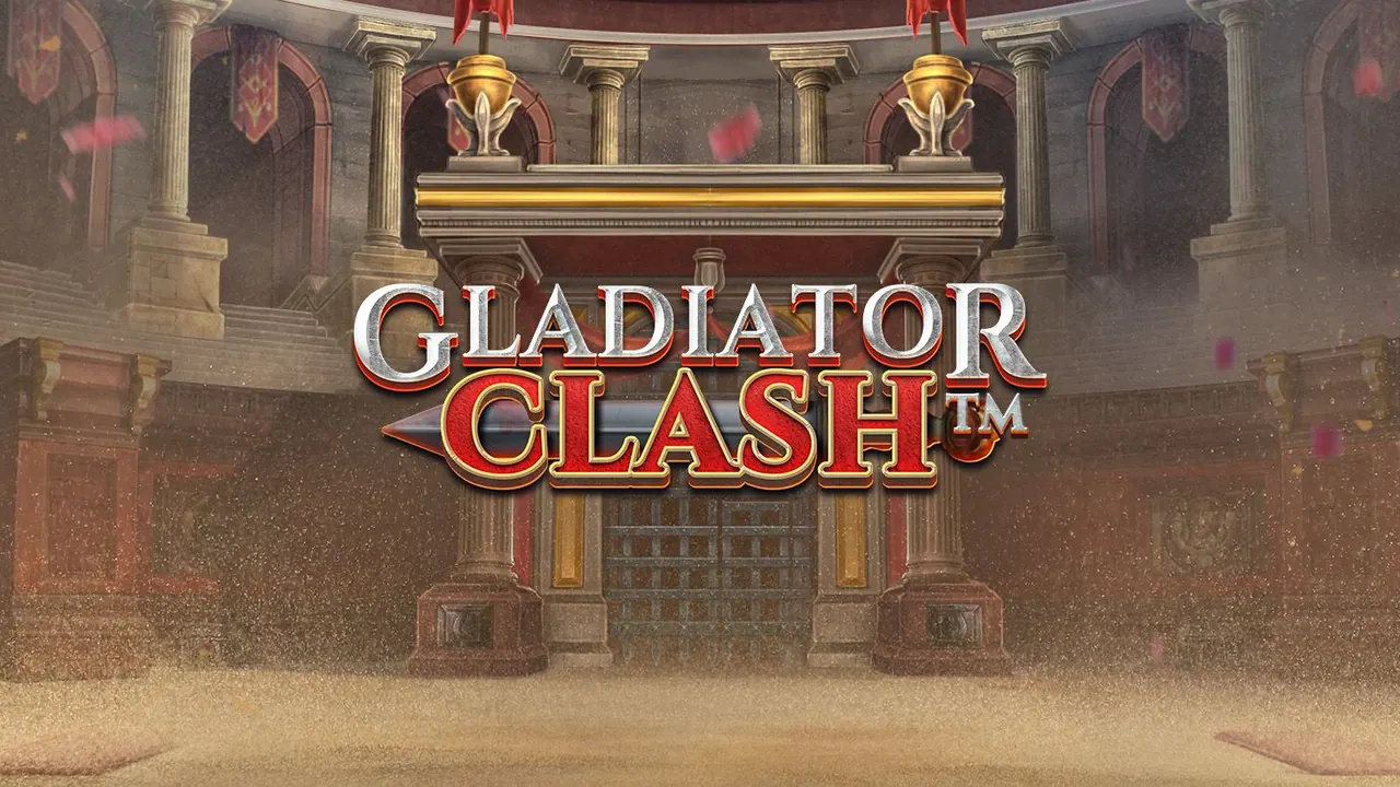 Visuel officiel de Gladiator Clash (NetEnt)