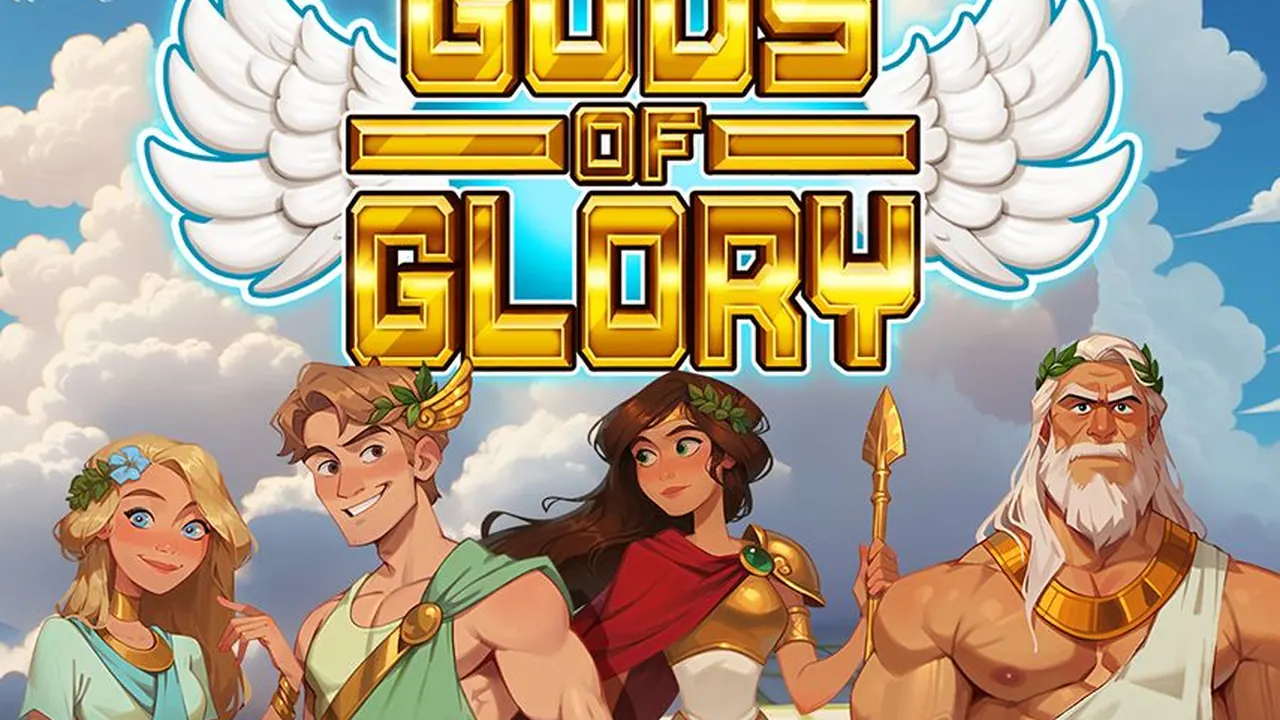 Visuel officiel de Gods of Glory (Slotmill)