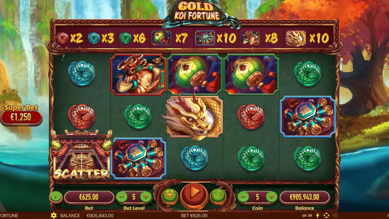 Visuel officiel de Gold Koi Fortune (Habanero)