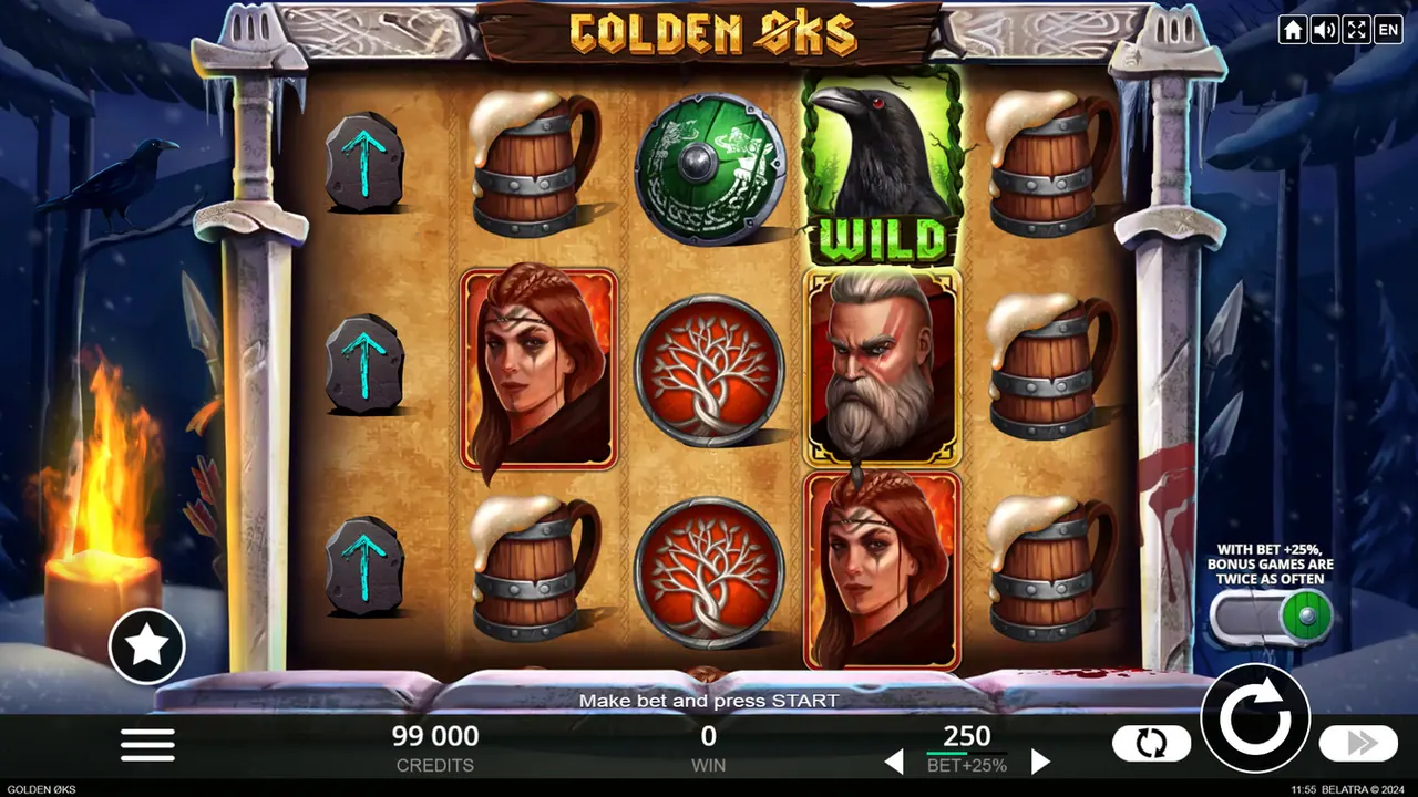 Visuel officiel de Golden øks (Belatra Games)