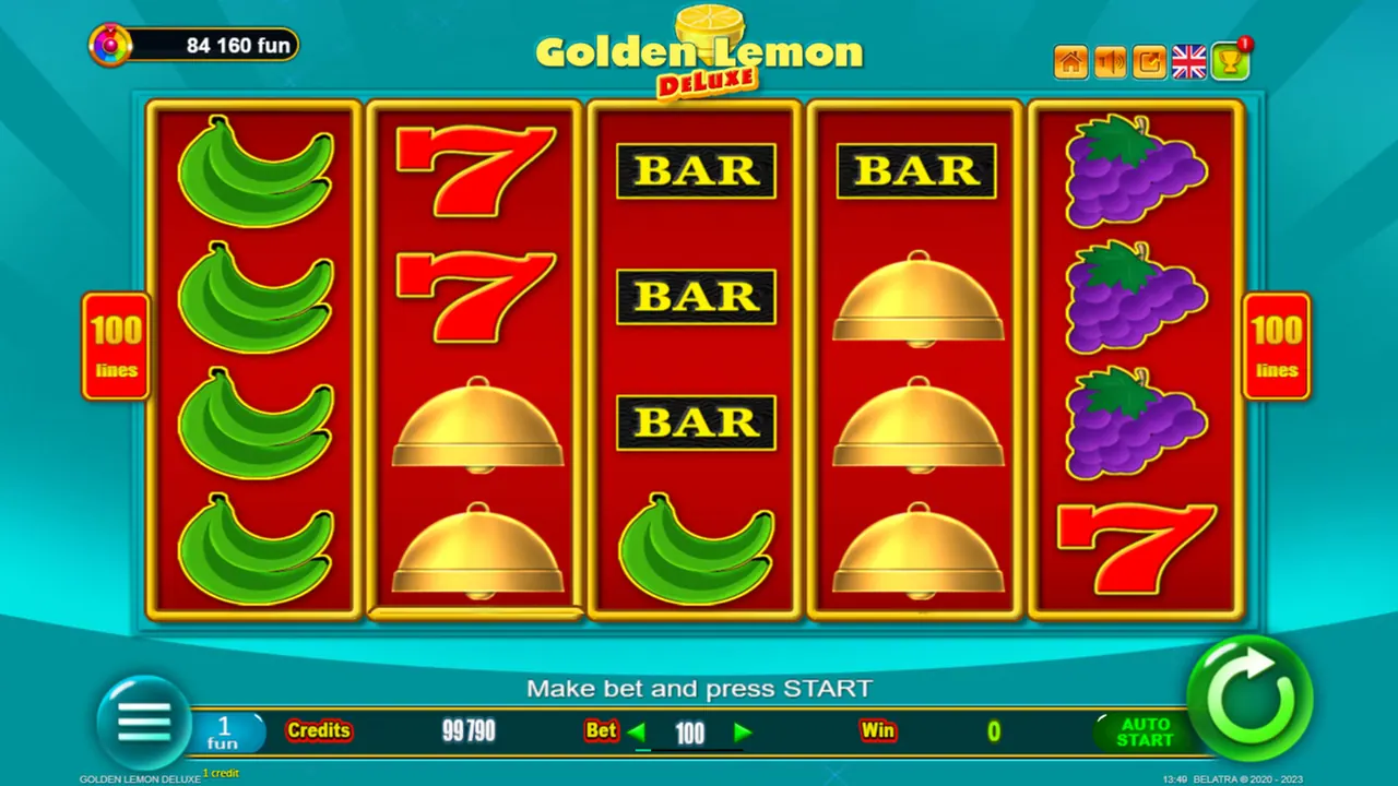 Visuel officiel de Golden Lemon DeLuxe (Belatra Games)